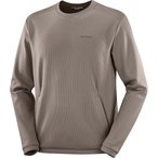 Salomon Motomesh Crewneck  Herren  Pullover beige Größe XL Trekking  Atmungsak