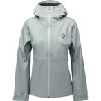 Black Diamond Fineline Stretch Shell  Damen  Regenjacke grau Größe XS Camping 