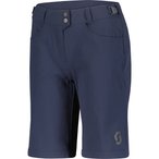 Scott Flow Trail W/pad MTB Hose kurz Damen  Fahrradhose blau Größe XS Mountain
