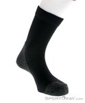 Lenz Trekking 8.0 Wandersocken-Schwarz-39-41