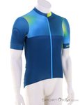 Endura Bitmap Block Print Herren Bikeshirt-Blau-L