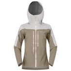 Norrøna - Women's Falketind Dri1 Jacket - Regenjacke Gr L beige/grau
