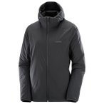 Salomon - Women's Mountain Flex Jacket Hoodie - Kunstfaserjacke Gr M schwarz/gra