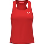 Salewa Pedroc Dry Hybrid Top Damen  Tanktops rot Größe XL Laufen | Trailrunnin