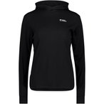 Mons Royale Pivot Merino  Damen  Hoodies schwarz Größe L Trekking  Schnell tro