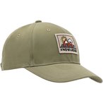 KnowledgeCotton Apparel Vent Canvas 200 Classic Badge Cap  Basecaps oliv Größe
