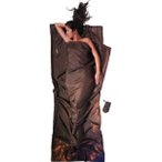 COCOON Silk TravelSheet - Seidenschlafsack muddy elephant