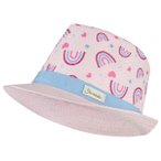 Sterntaler - Kid's Strohhut Regenbogen - Hut Gr 51 cm rosa