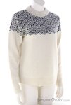 Devold Bjornoya Wool Damen Sweater-Weiss-XS