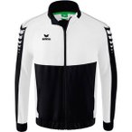 ERIMA Herren Six Wings Präsentationsjacke, Größe S in Schwarz
