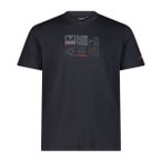 Campagnolo Herren T-Shirts/Tanks ku.Arm He/Uni MAN T-SHIRT, Größe 58 in Schwar