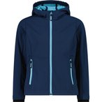 CMP Softshell   Kinder  Softshelljacke blau Größe 110 Trekking  Wasserabweisen