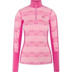Kari Traa Anna Half Zip  Damen  Langarm Unterhemden rosa Größe L Trekking  Atm