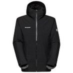 Mammut - Treeline Hardshell Hooded Jacket - Regenjacke Gr L schwarz