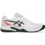 ASICS Herren Tennisoutdoorschuhe GEL-DEDICATE 9 CLAY, Größe 45 in Grau