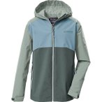 KILLTEC Kinder Funktionsjacke KOS 147 BYS JCKT, Größe 128 in Grau