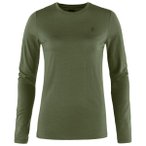 Fjällräven - Women's Abisko Wool L/S - Merinolongsleeve Gr XS oliv