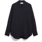 Armedangels Linen Blend  Damen  Blusen schwarz Größe S Lifestyle  Kühlend