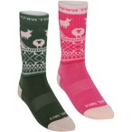 Kari Traa Puffin 2er Pack  Damen  Freizeitsocken pink Größe 36  Lifestyle  Ela