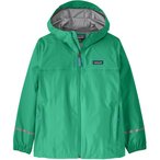 Patagonia Torrentshell 3L  Kinder  Regenjacke gruen Größe 169 Trekking  Winddi