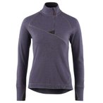 Klättermusen Women’s Huge Half Zip Sweater Pullover, M, purple stone