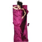 COCOON Silk TravelSheet - Seidenschlafsack mulberry red
