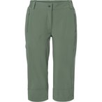 Vaude Farley Stretch Capri III Hose Damen  Kurze Hosen gruen Größe 3XL Trekkin
