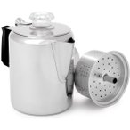 GSI Glacier Stainless 3 Cup Percolator - Kaffeekanne uni