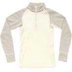 Devold Duo Active Zip Neck  Damen  Langarm Unterhemden beige Größe XS   Geruch