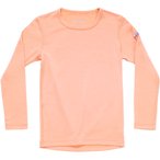 Devold Breeze Plus Merino Kid  Kinder  Langarm Unterhemden rosa Größe 104   Ge
