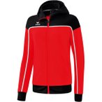 ERIMA Damen Kapuzensweat CHANGE training jacket with hood, Größe 40 in Rot