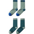 reima Parit 2er Pack  Kinder  Freizeitsocken dark teal Größe 38  Trekking  Hau
