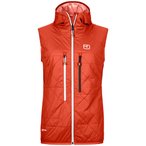 Ortovox Swisswool Piz Boè Weste Damen  Isolationswesten rot Größe XL Trekking