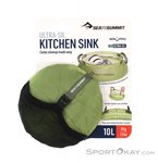 Sea to Summit Ultra-Sil Kitchen Sink Camping Waschbecken-Oliv-Dunkelgrün-10