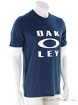 Oakley Bark Ellipse Tee Herren T-Shirt-Dunkel-Blau-M