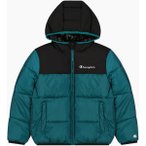 CHAMPION Kinder Jacke Hooded Jacket, Größe S in Grün