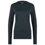 Fjällräven - Women's Abisko Wool L/S - Merinolongsleeve Gr M blau/schwarz