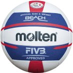 MOLTEN Ball Beach DVV, Größe 5 in Weiß