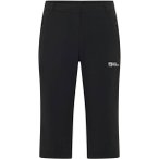 JACK WOLFSKIN Damen Hose HIKEOUT 3|4 PANTS W, Größe 36 in Grau