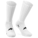 ASSOS - RSR Bolide Socks S11 - Radsocken 35-38 weiß/grau