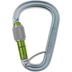 Edelrid HMS Bruce Steel Screw FG II Stahlkarabiner, silver