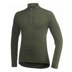 Woolpower - Zip Turtleneck 400 - Longsleeve Gr L oliv