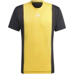 ADIDAS Herren Shirt Tennis HEAT.RDY Pro FreeLift 3D Rib, Größe S in Braun