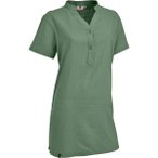 MAUL Damen Kleid Lignano - Kleid in Leinenoptik, Größe 40 in Grün