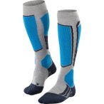 FALKE SK2 Wool Herren Kniestrümpfe, Größe 39-41 in Grau
