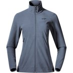 Bergans Finnsnes Fleece  Damen  Fleecejacke blau Größe S Trekking  Elastisch