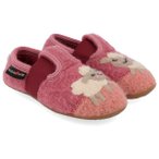 Haflinger - Kid's Everest Schnucki - Hüttenschuhe 30 rosa