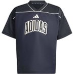 ADIDAS Kinder Shirt STADIUM MESH BASKET SHIRT, Größe 140 in Grau