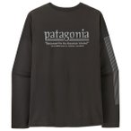 Patagonia - L/S Capilene Cool Daily Shirt Hut Tripper - Funktionsshirt Gr S schw