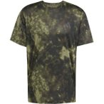 ADIDAS Herren Shirt Train Essentials Seasonal Allover-Print, Größe M in Grün